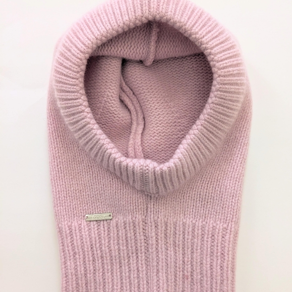 50% Cashmere 50% Merino Warm Toddler Little Kid Winter Balaclava Ski Mask Hat - Picture 2 of 6